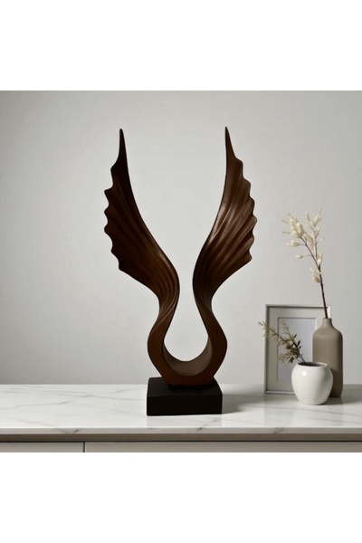 HOME POINT VELA KANAT BİBLO KAHVERENGİ