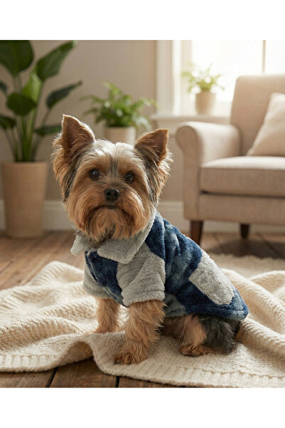 bellorsi Yumuşacık Premium Peluş Kedi Köpek Montu - Kışlık Sıcak Tutan Köpek ...