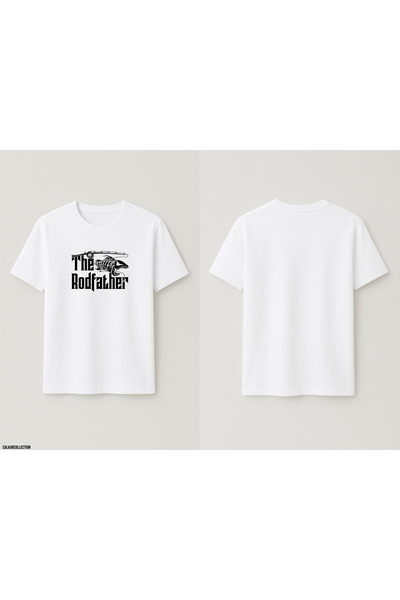CALKARCOLLECTION Unisex Oversized the Rodfather T-Shirt