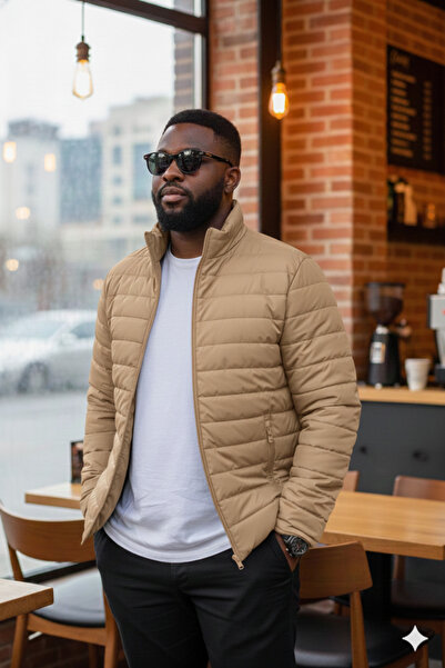 MEYASU New Season a Quality Comfortable Fit Lined Quilted Coat