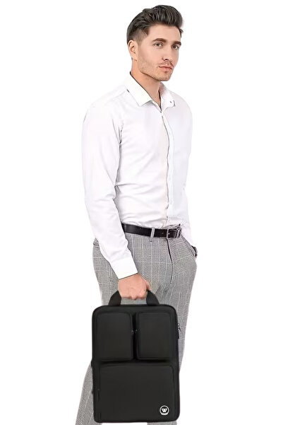 woys 16-Inch Briefcase Computer Notebook Laptop Bag with Waterproof Fabric Features