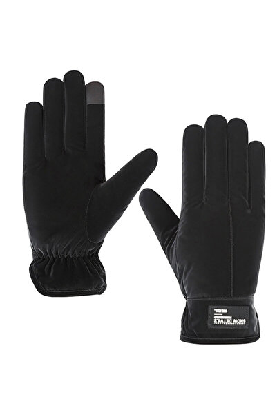 Techsuit mănuși de schi unisex, mărime universală, negre, OG103