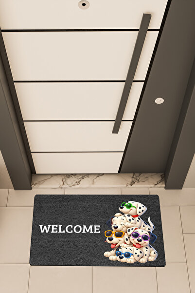 Dormot Ψηφιακή εκτύπωση υψηλής ποιότητας, χαλάκι πόρτας με θέμα την ευπρόσδεκ...