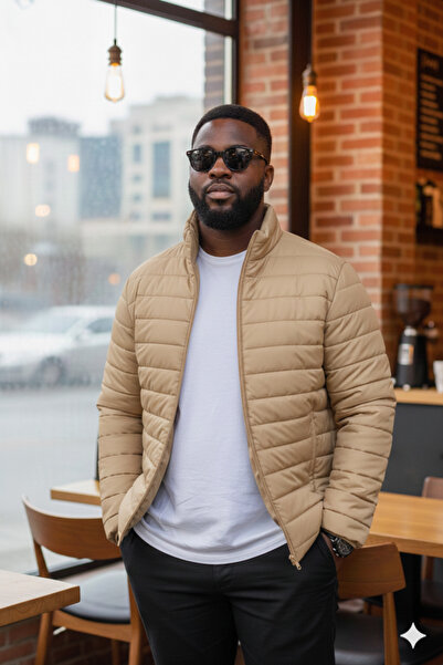 MEYASU New Season a Quality Comfortable Fit Lined Quilted Coat