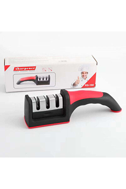 Zet Professional 3-Mode Knife Sharpener ZET– Ergonomic, Safe, Ultra Efficient +1 pairGloves Gift
