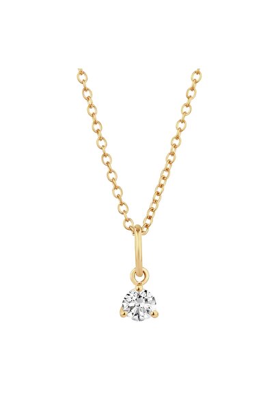 Glanzstücke München Silberhalskette Kette mit Anhänger Sterling Silber gelbgo...