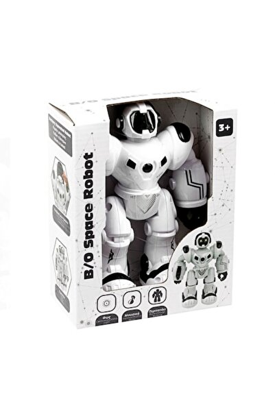 Tessari Super Interactive Intelligent Robot, 20 cm, LED Lights, Futuristic Design