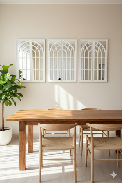 Generic Elegant mirror set with a luxurious frame, 97 x 66 cm