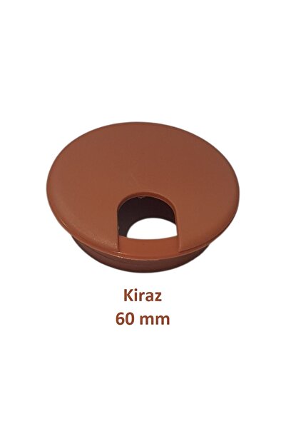 Adilon Masa Üstü Kablo Kanalı Deliği Kapağı, Kiraz, Masa Kapağı, 6 cm