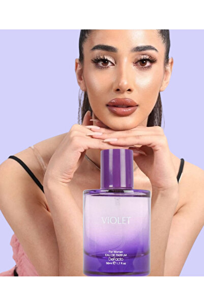 DeFacto Violet Aromatik Kadın Parfüm 50 ml – Kalıcı, Ferah ve Şık Günlük Kullanım Parfümü