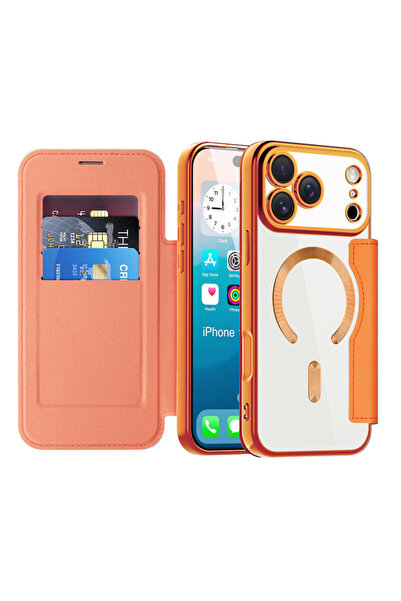 Techsuit Husă SmartMag pentru iPhone 17 Pro Max, portocalie