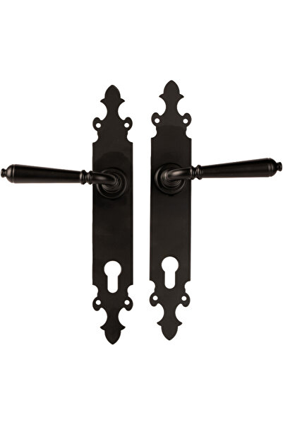 Evotools Mânere rustice pentru porți exterioare cu garnitură în Y LL 2064 90 mm