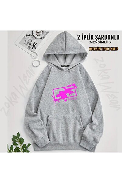 ZOKAWEAR Limp Bizkit v1 cu imprimeu cu glugă Swea tricou (2 fire)