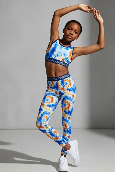 Colorinas Αθλητικό κολάν με σχέδια για κορίτσια Artletics