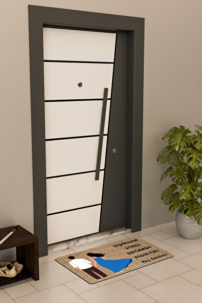 Dormot High-Quality Digital Printing, Family and Stress Are Forbidden Themed Doormat