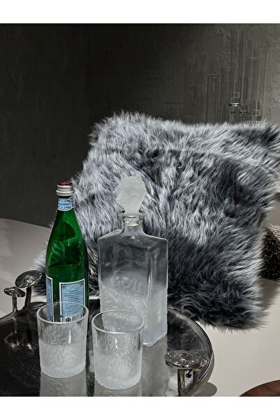 Framgan Peluş Kırlent Gri