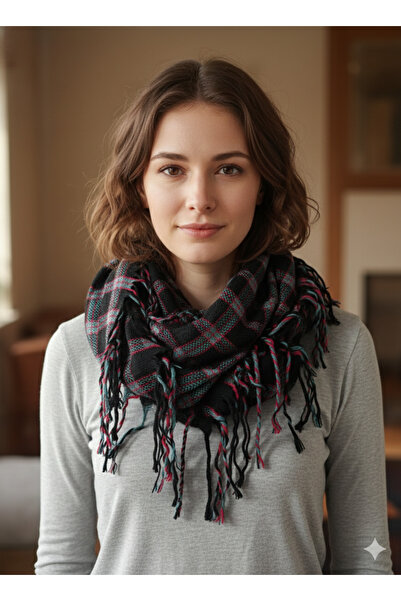 ÇağlaDesign شال على طراز طوق الرقبة