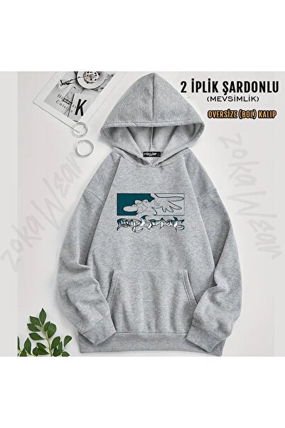 ZOKAWEAR Limp Bizkit V11 Printed Hooded Sweatshirt (2 Thread)
