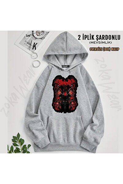 ZOKAWEAR Slipknot v22 Štampano Sa kapuljačom Dukserica (2 niti)
