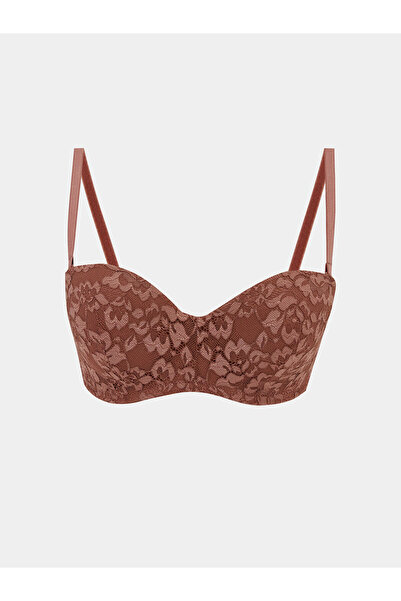 LC Waikiki Lcw Dream Underwire Unfilled Patterned Strapless Bra