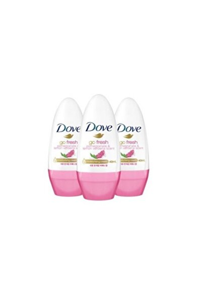 Dove Go Fresh Pomegranate Lemon Verbena Roll-On Antiperspirant 40ml x 3 Set