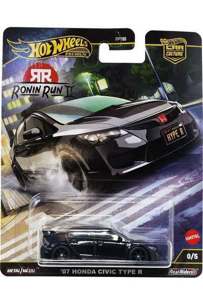 HOT WHEELS CHASE - '07 Honda Civic Type R - Ronin Run II - Car Culture Premiu...