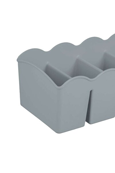 Tessari Grey Drawer Organizer with 5 Compartments 23 x 10 x 7.5 cm.
