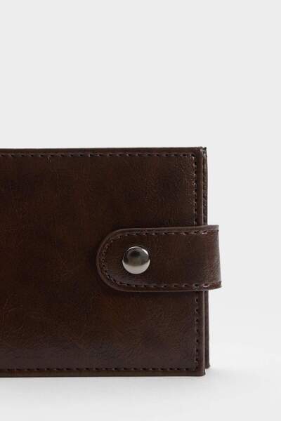 DeFacto Men's Faux Leather Wallet F9303Axns