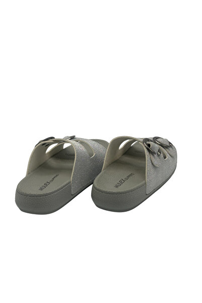 MULEX Zenne 11501 Daily Slippers Glitter Double Buckle Boxed Slippers Daily Slippers