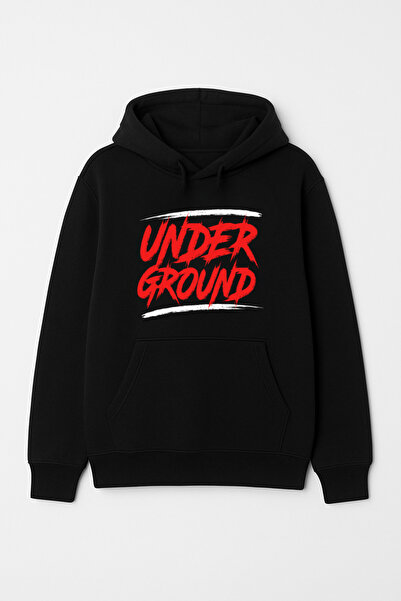 CALKARCOLLECTION سترة رياضية بغطاء رأس للجنسين من أندر جراوند (هودي)