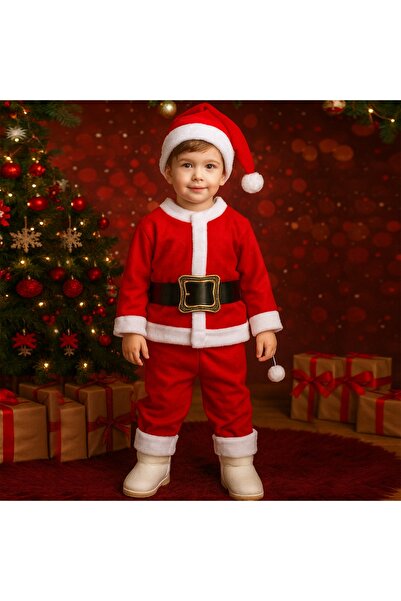 MeaShop Santa Claus Boy's Christmas Costume