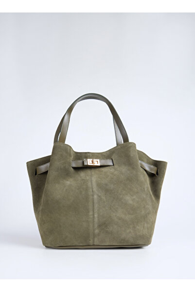 Fabrika Haki Kadın Tote Çanta HERA-ELDON