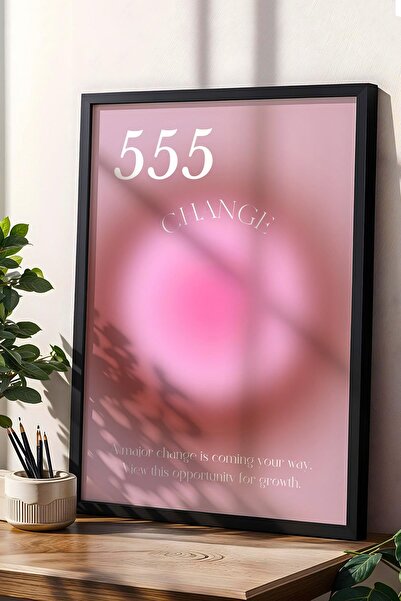 Saturn Angel No 555 Schimbarea numărului de înger în pictură înrămarește Aura...