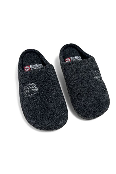 GEZER Men's Winter Comfortable Sole Home Garden Gondola Slippers