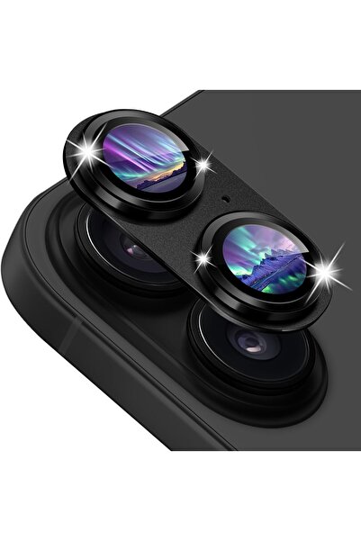 EDELFU آيفون 17 - غطاء حماية معدني للكاميرا بتغطية كاملة مع لاصق متين