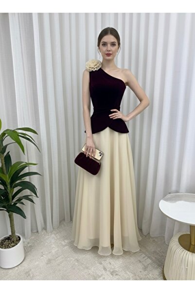 Joji mauve velvet dress