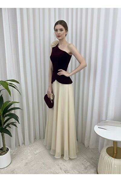 Joji mauve velvet dress