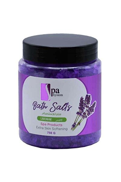 Spa System ملح للاستحمام بنكهة لافندر لبشره ناعمه من سبا سيستم , 750