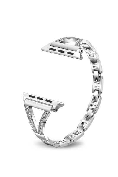 Nezih Case Stylish Jewelry Bracelet Compatible with Apple Watch Series 2/3/4/5/6/7/8/9/Se 38mm 40mm 41mm and Series 10/11 42mm