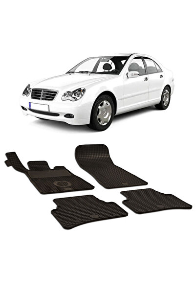 Umbrella Mercedes C-Class (W 203) (2000-2007) Set 4 covorase auto cauciuc Urb...