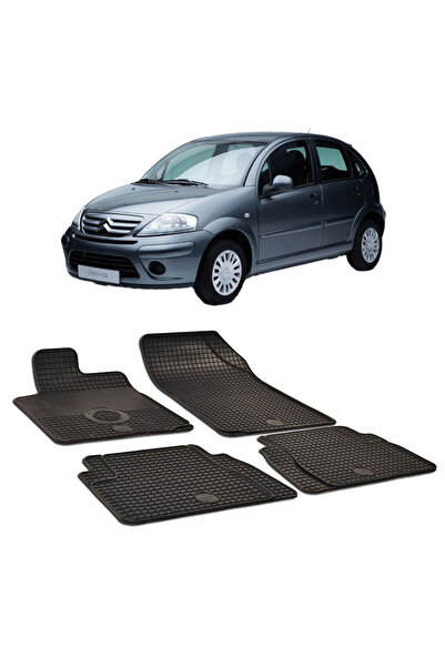 Umbrella Set 4 covorase auto cauciuc Urban Line compatibil cu Citroen C3 (200...