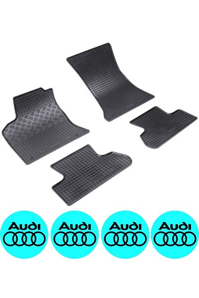 Rigum Set covorase Audi Q5 8R SUV 11.2008 - 12.2016 si 4 stickere rotunde Audi
