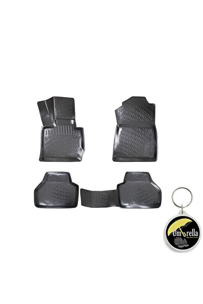 Umbrella Covorase auto compatibile cu Bmw X3 F25 2011-2017 set presuri auto tip tavita