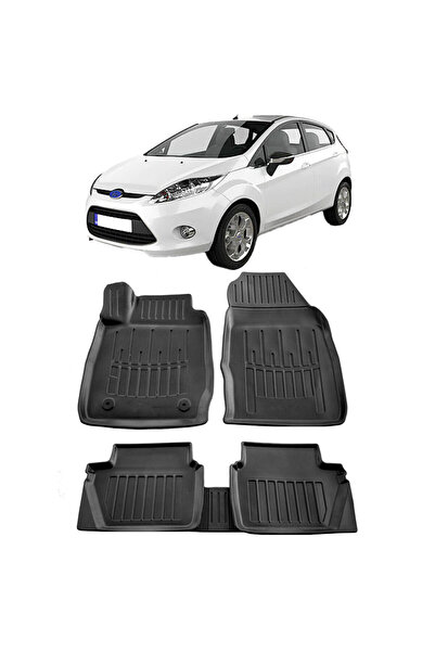 Umbrella Compatibil pentru Ford Fiesta (2008-2017) Set covorase auto cauciuc ...