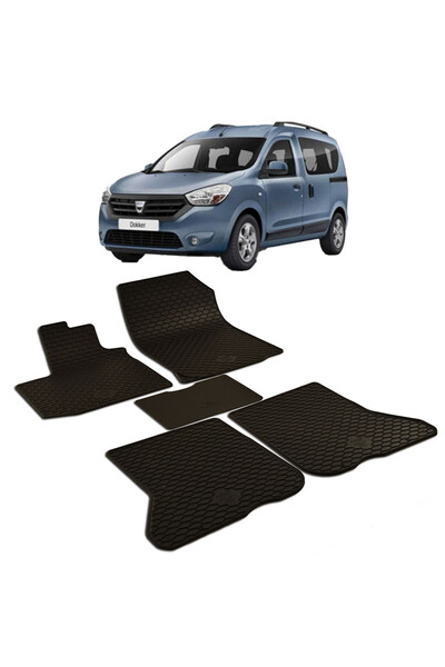 Umbrella Compatibil pentru Dacia Dokker (2012-2021) Set 5 covorase auto cauci...