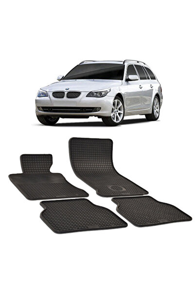 Umbrella compatibil cu BMW Seria 5 (E61) (2004-2010) Set 4 covorase auto cauc...