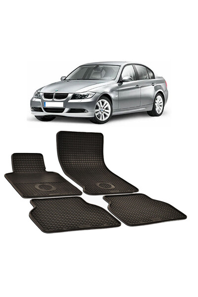Umbrella Compatibil cu Bmw Seria 3 (E 46) (1998-2004) Set 4 covorase auto cau...