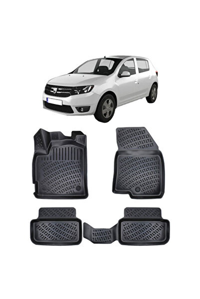 Umbrella Compatibil cu Dacia Sandero III 2020-2025 Set 4 covorase auto din ca...