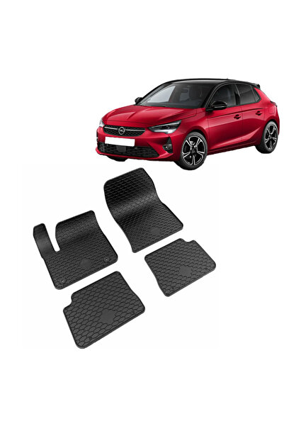 Umbrella compatibil cu Opel Corsa-E (2020-2025) Set 4 covorase auto cauciuc U...