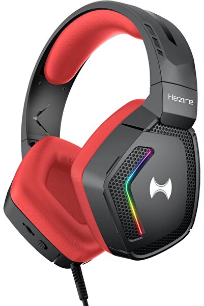 genernic Hezire GHS-250 Wired Gaming Headset, Red